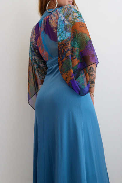 70s Butterfly Wing Maxi Prairie
