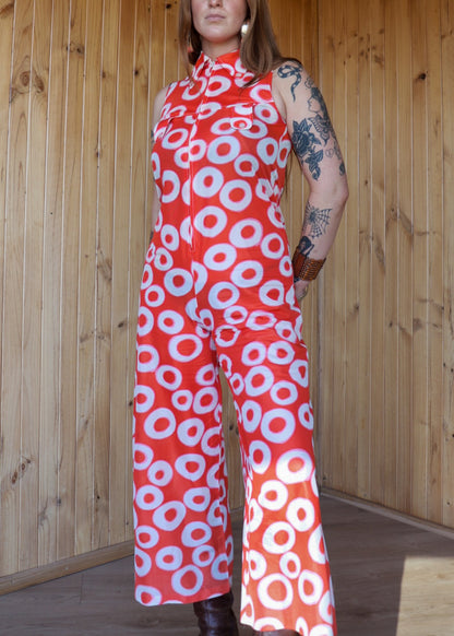 O Ring Mega Flare Jumpsuit