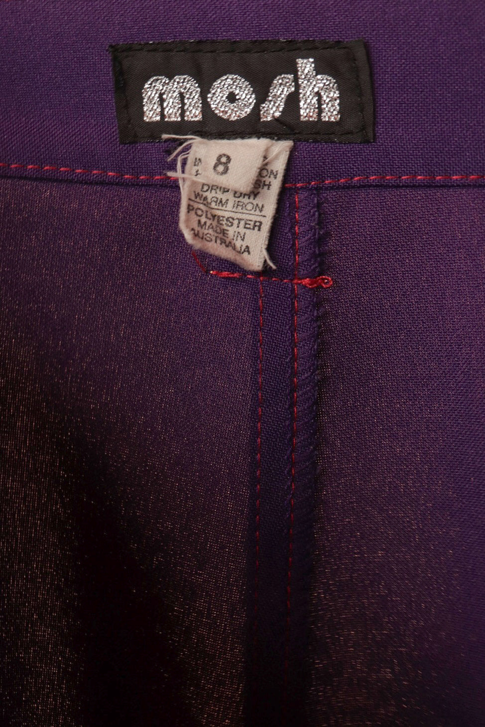 90s Disco Purple Flares