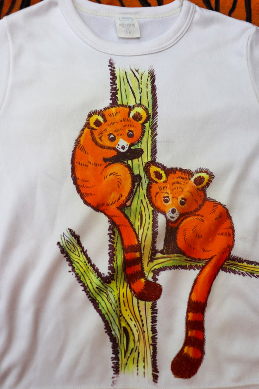 70s Red Panda Tee