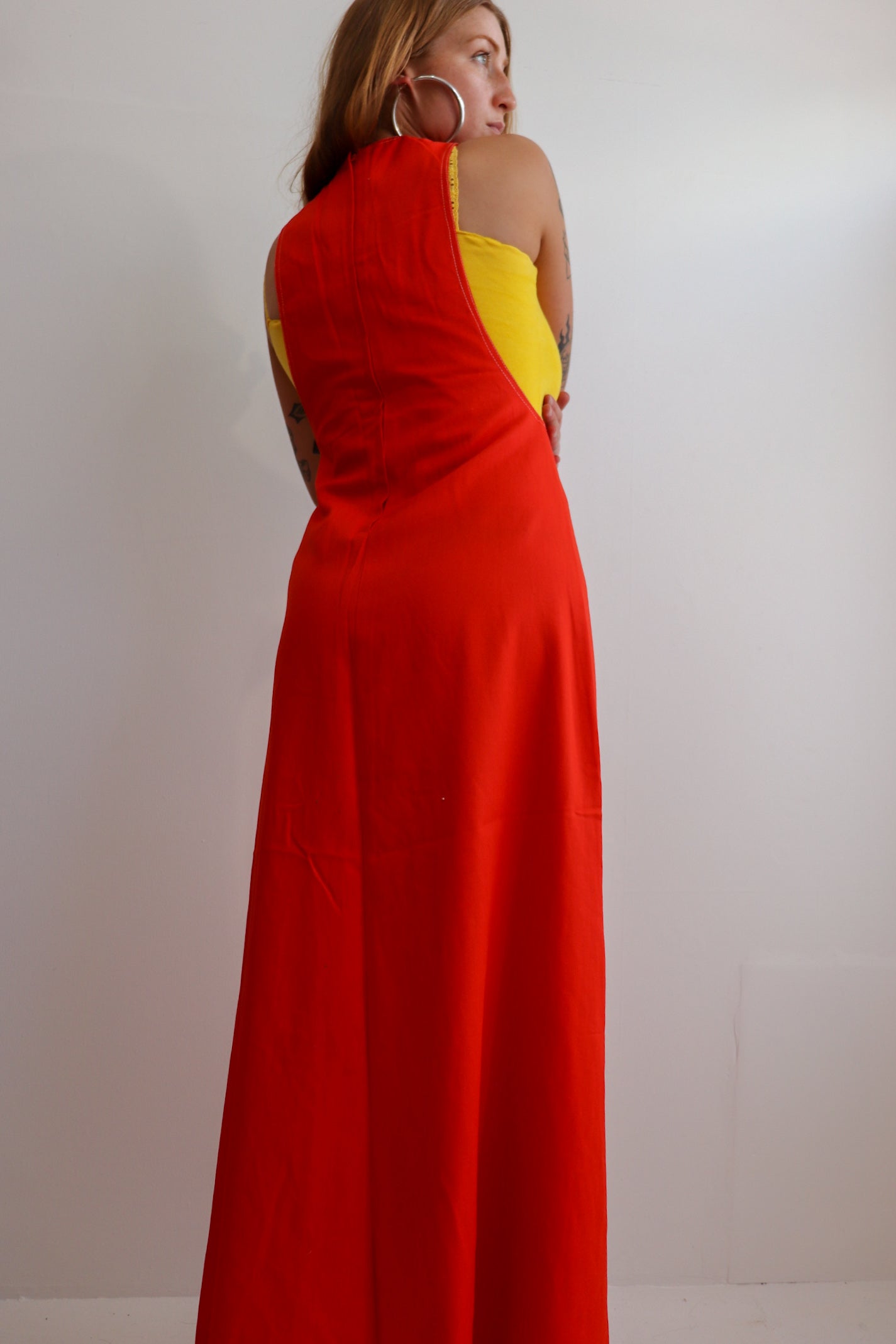 Mushroom Maxi Pinafore