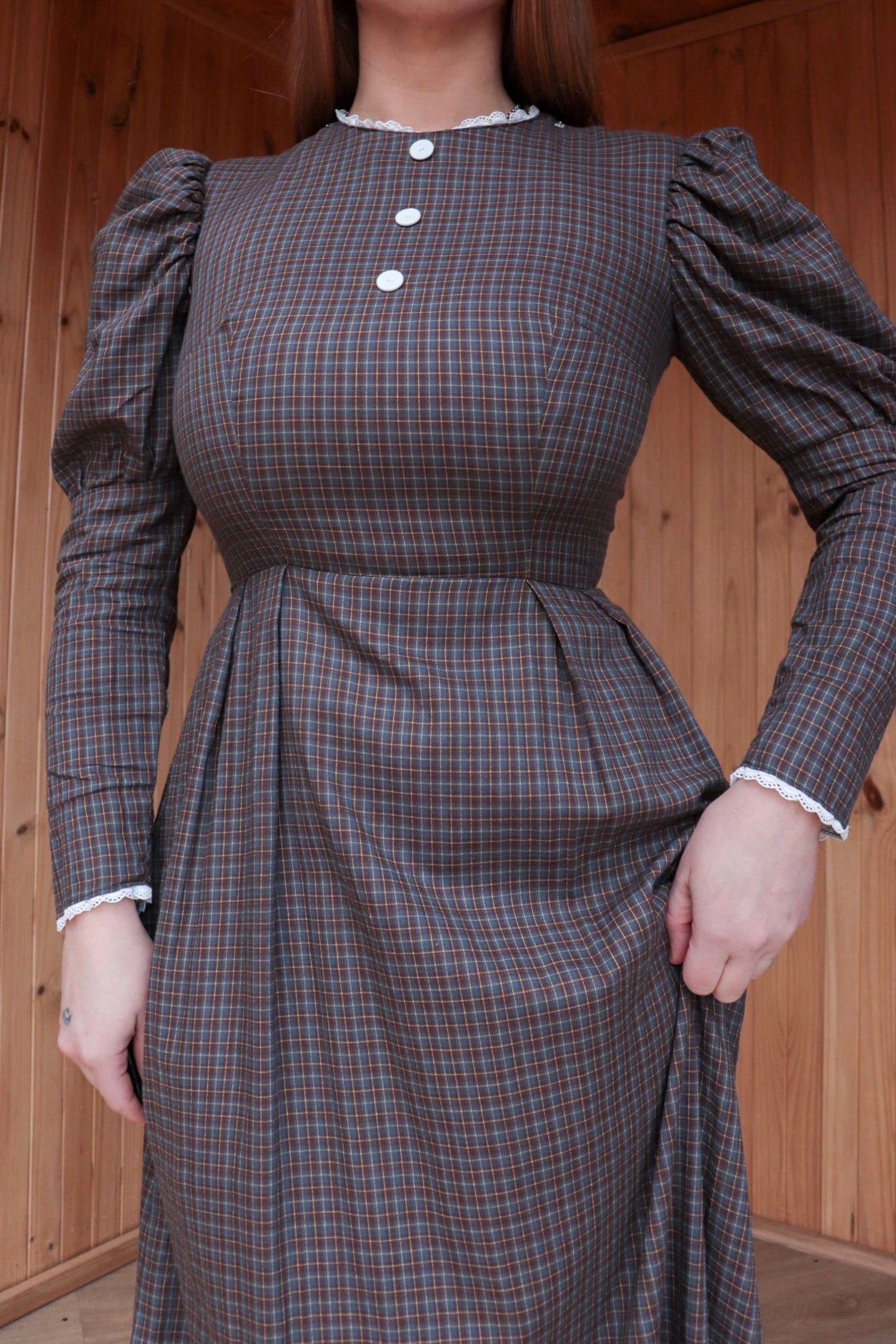 Brown Prairie Maxi Dress
