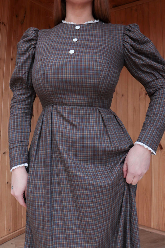 Brown Prairie Maxi Dress