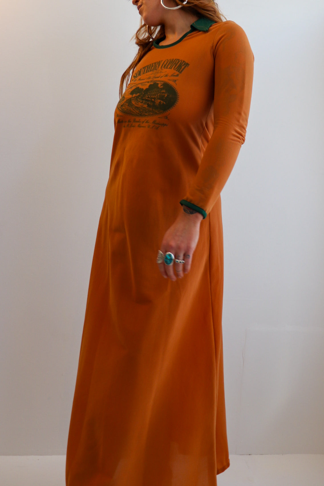 Southern Comfort Promotional Maxi Prairie Dress