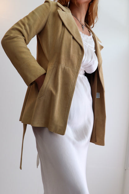60s Camel Suede Jacket