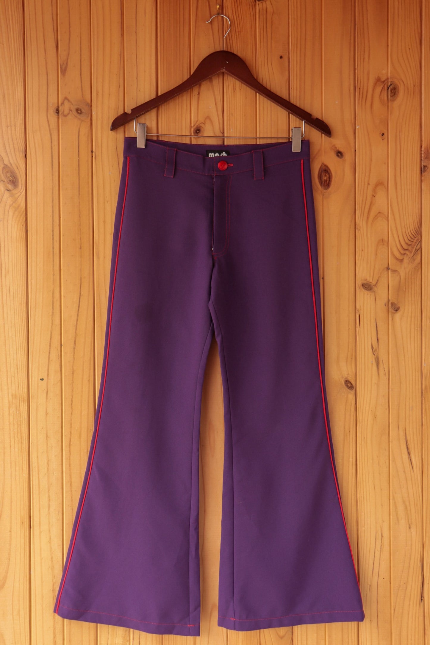 90s Disco Purple Flares
