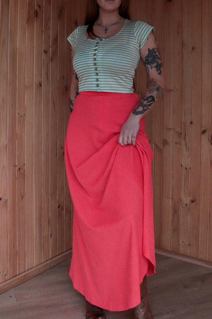 70s Watermelon Maxi