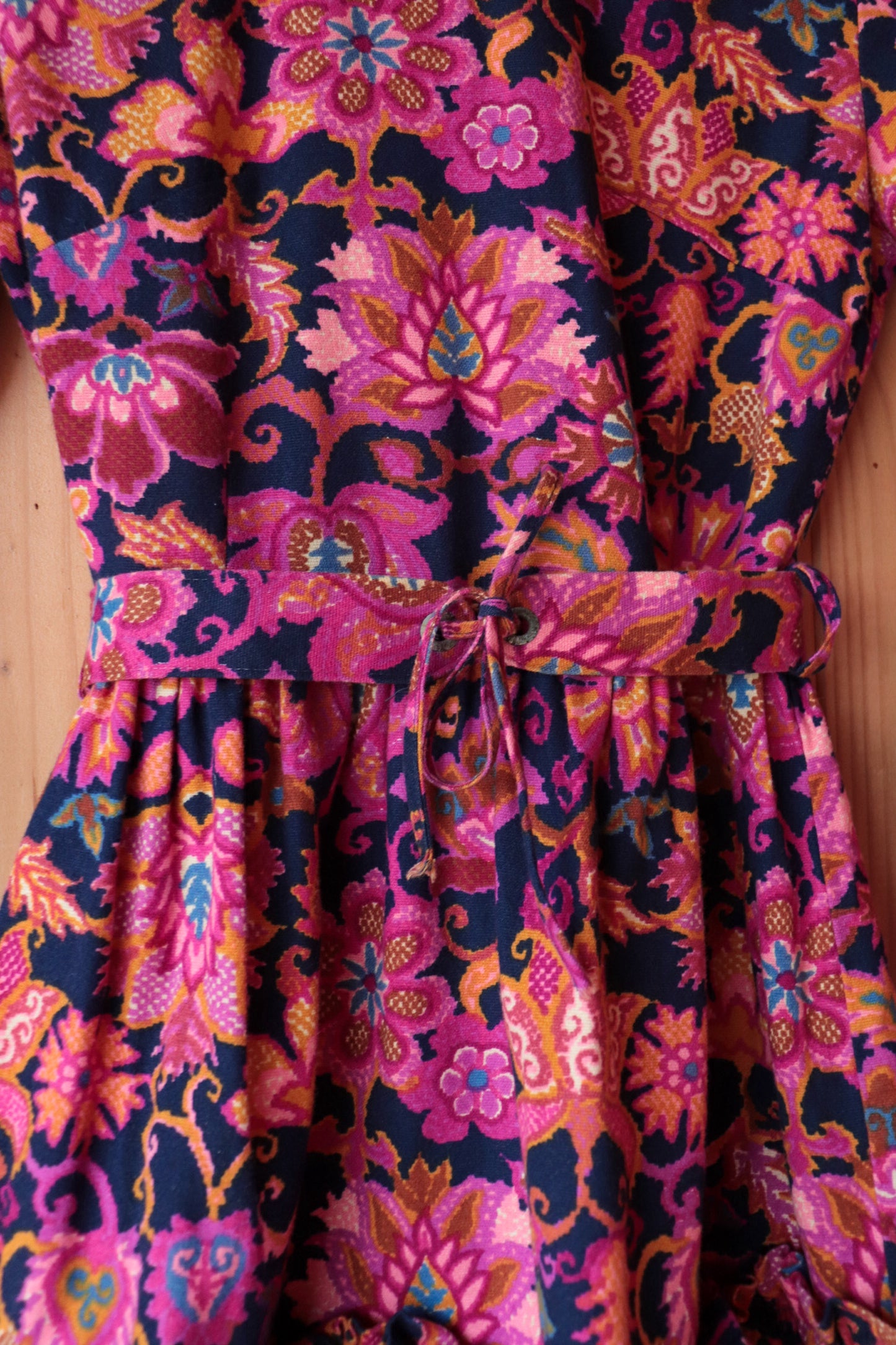 60s Velvet Paisley Two Piece