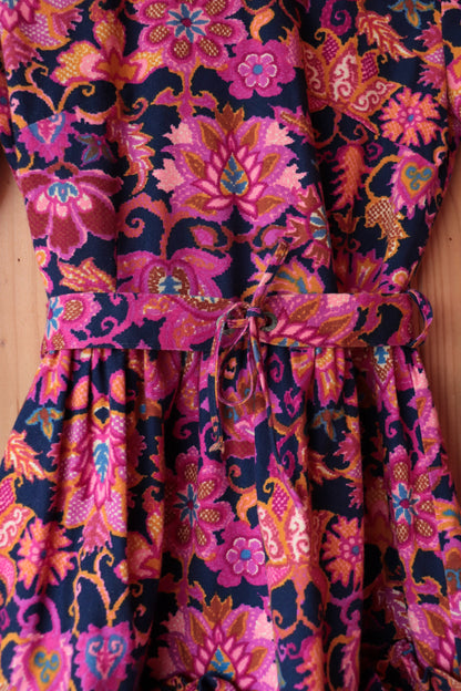 60s Velvet Paisley Two Piece