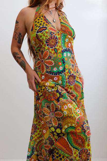 Psychedelic Dress & Top Set