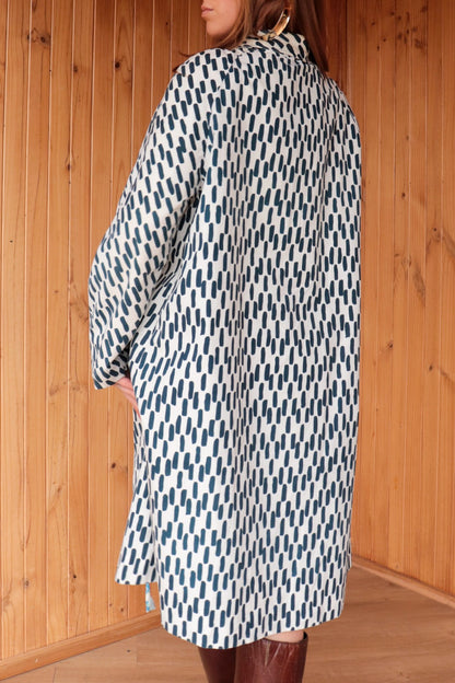 60s Patterned Two Piece Rain Set