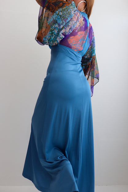 70s Butterfly Wing Maxi Prairie