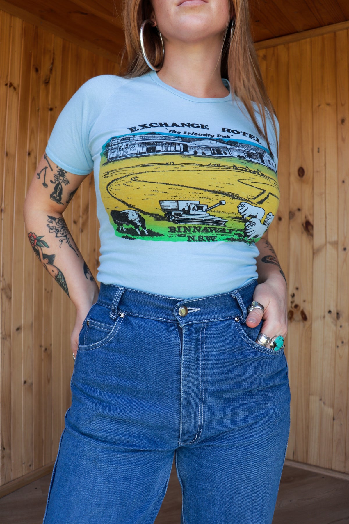 70s Exchange Hotel Tee