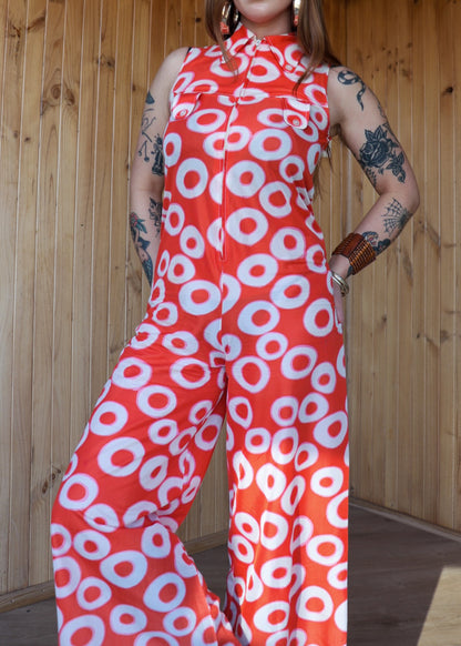 O Ring Mega Flare Jumpsuit