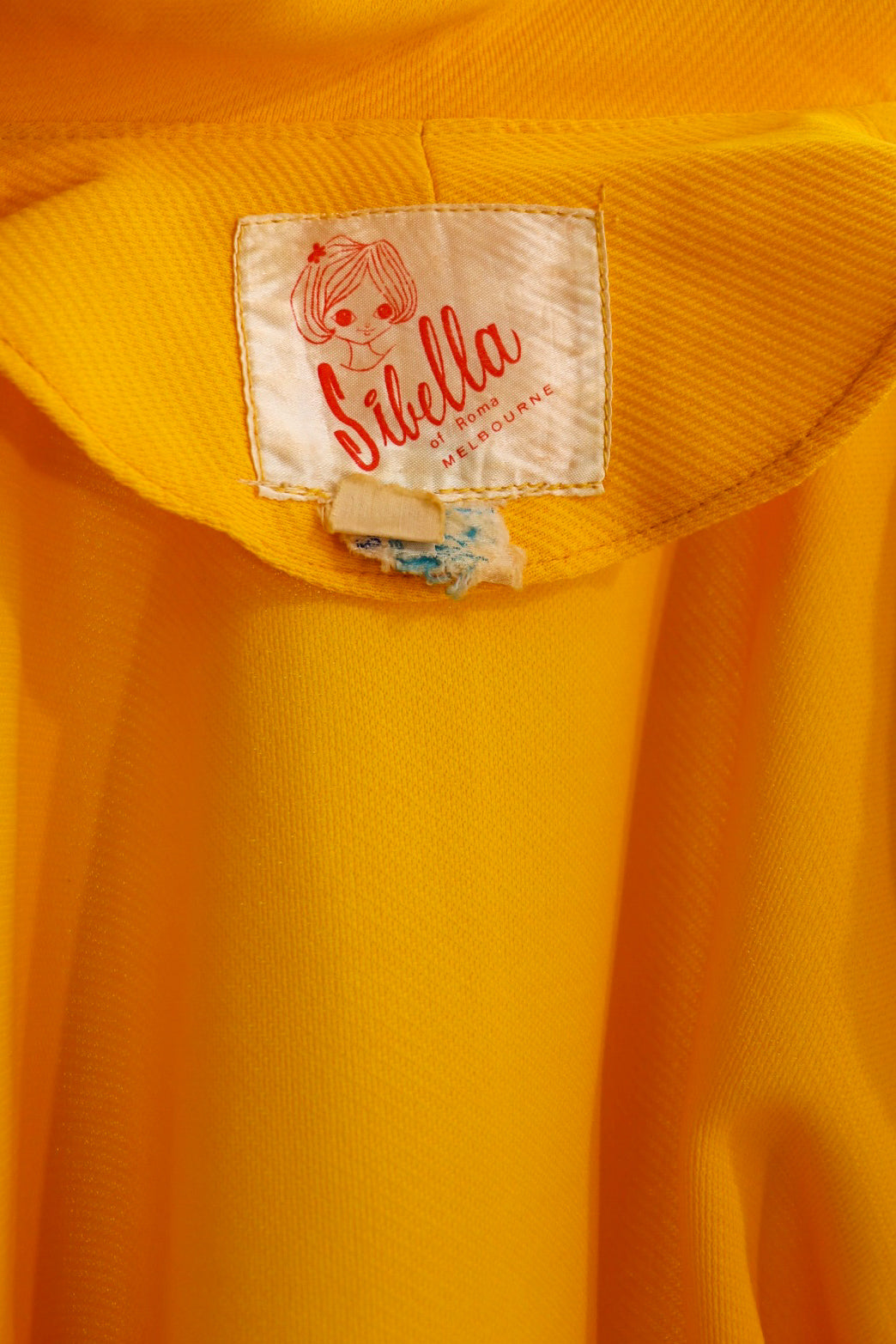 60s Yellow Two Piece Set