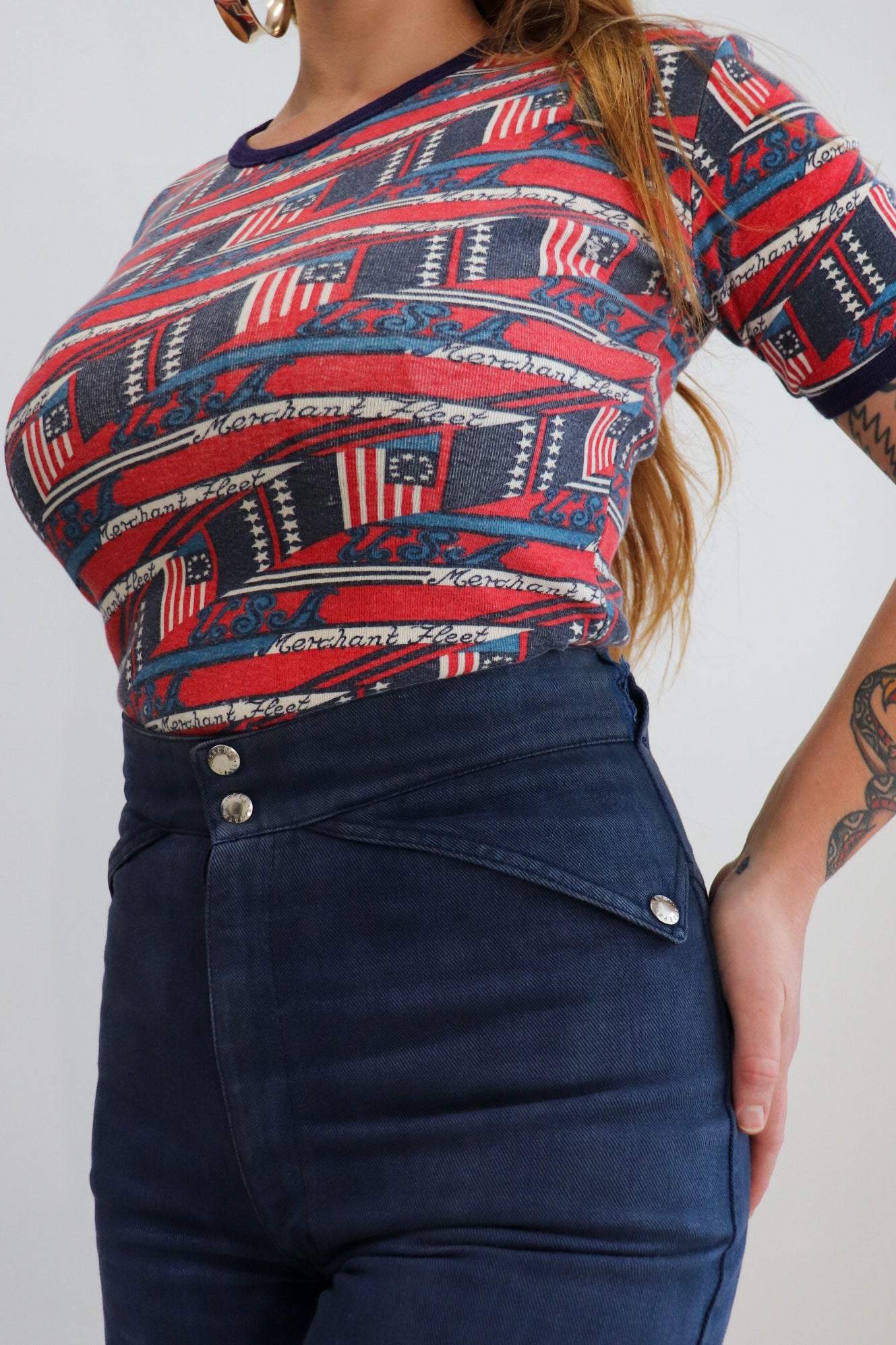 70s US Flag Tee