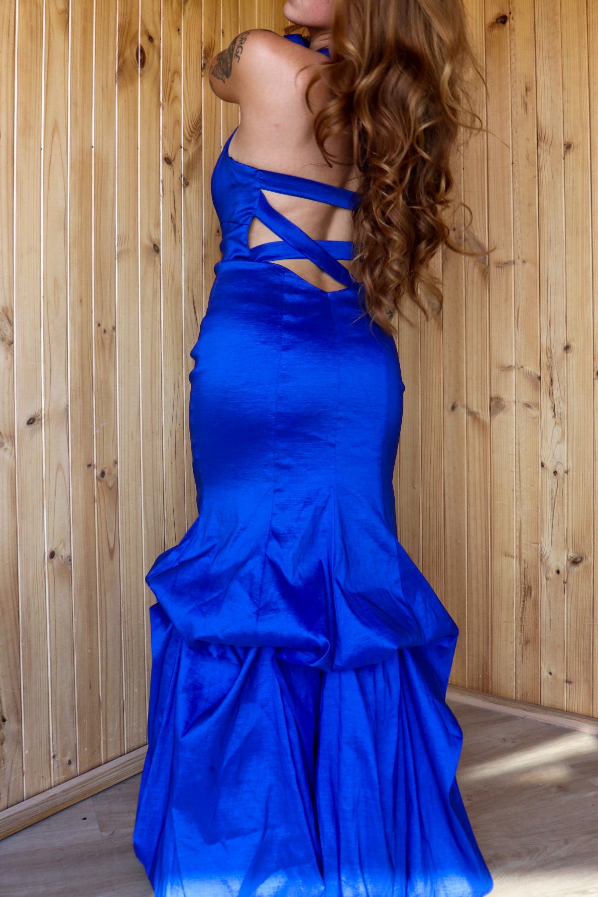 Jessica McClintock Floral Gown
