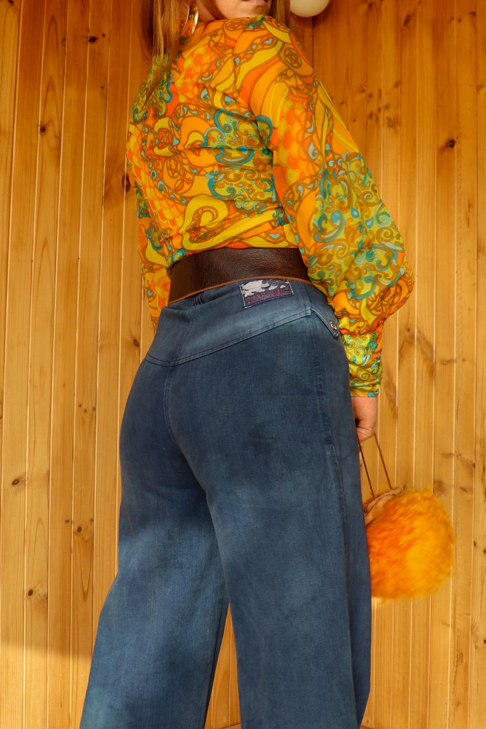 70s Psychedelic Blouse