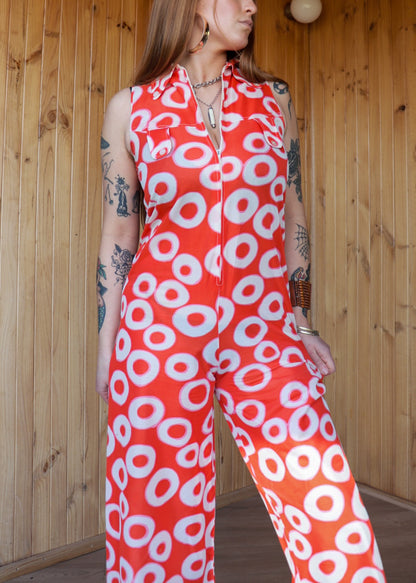 O Ring Mega Flare Jumpsuit