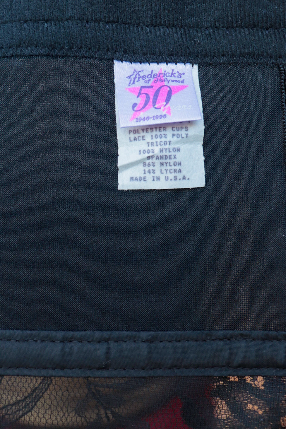 1996 Fredericks Crop Bustier