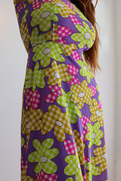 Floral Maxi Mermaid Tail Dress