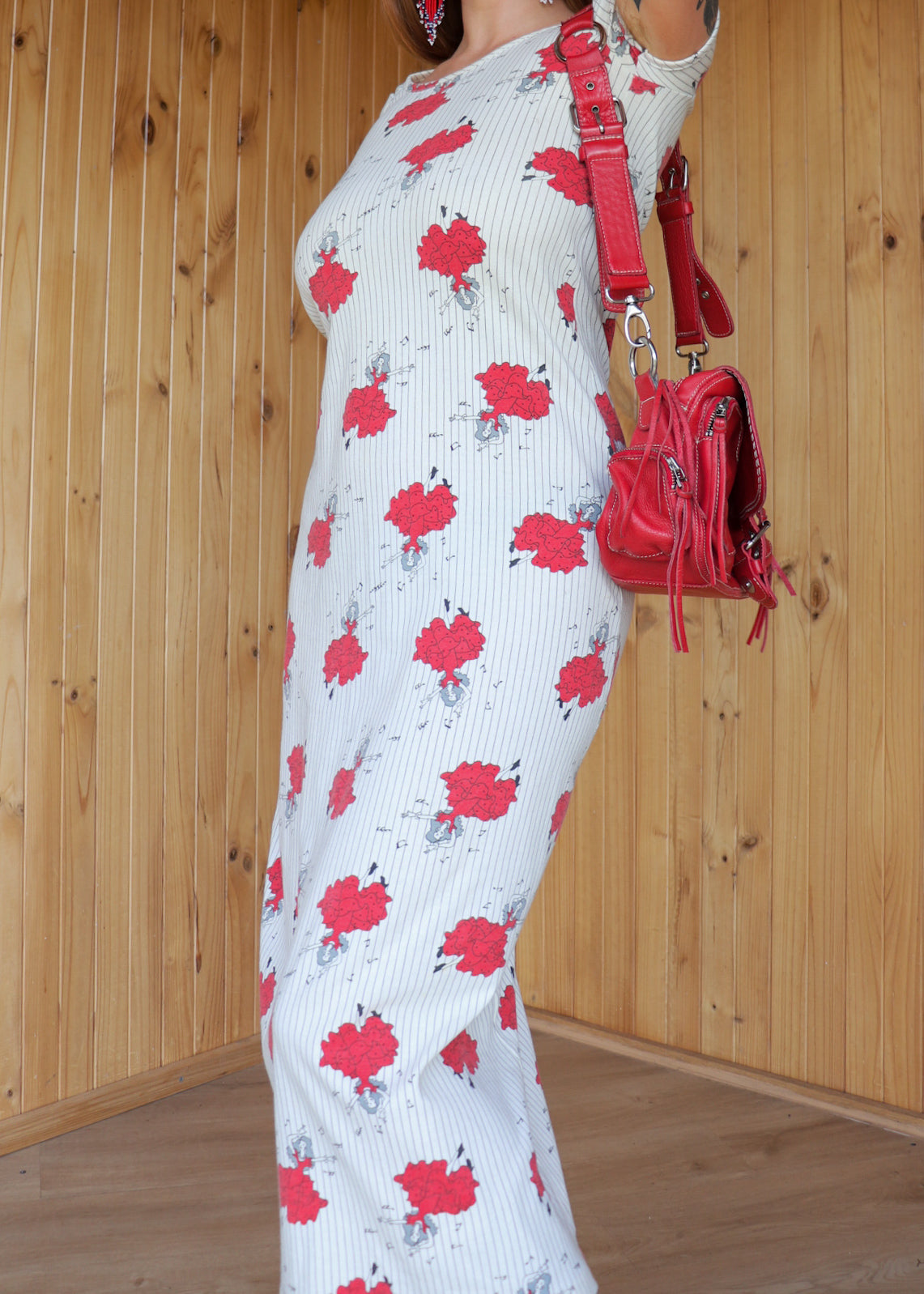 70s Salsa Graphic Maxi Dress