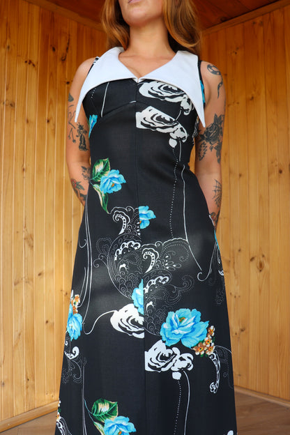 70s Mega Collar Maxi