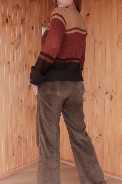 90s does 70s Knit Top