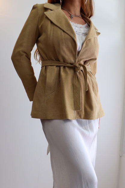 60s Camel Suede Jacket