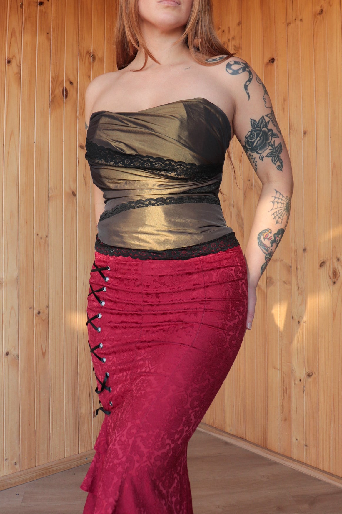 80s Gothic Corset