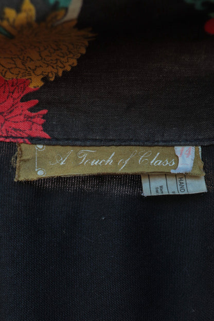 60s Patterned Blouse