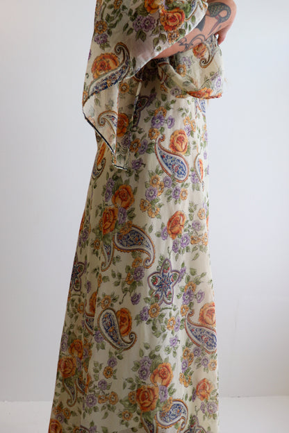 Angelic 70s Paisley Prairie