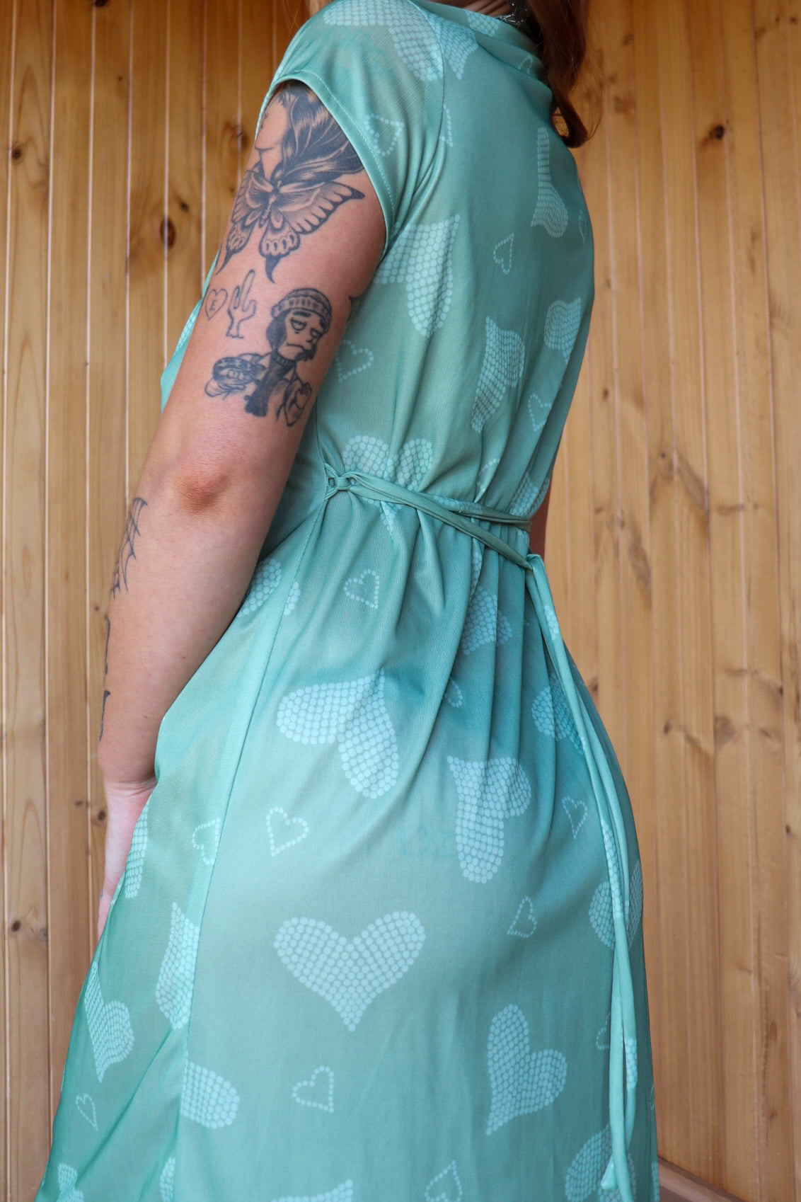 Love Heart Midi Summer Dress