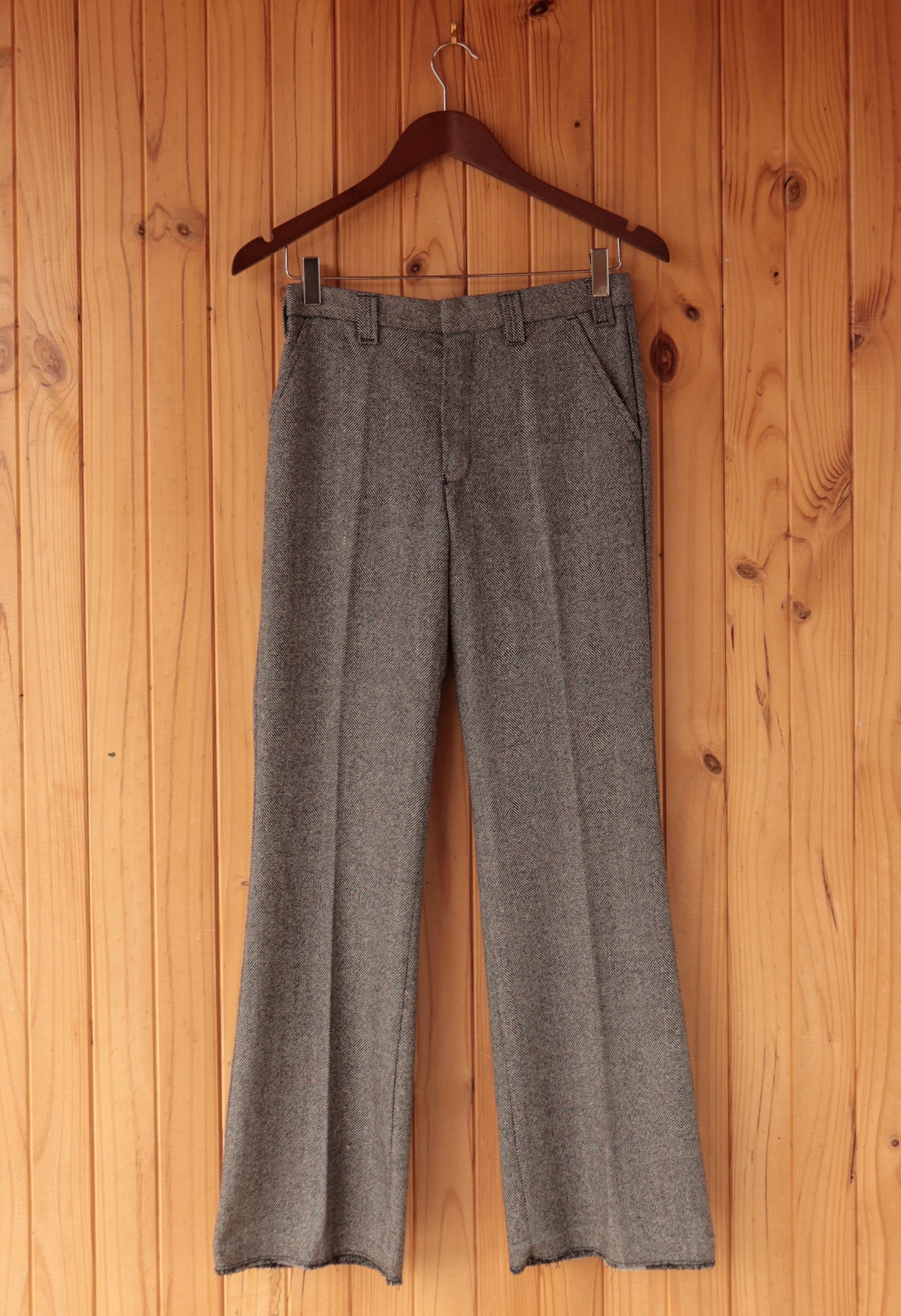 Vintage Tweed Suit Flares