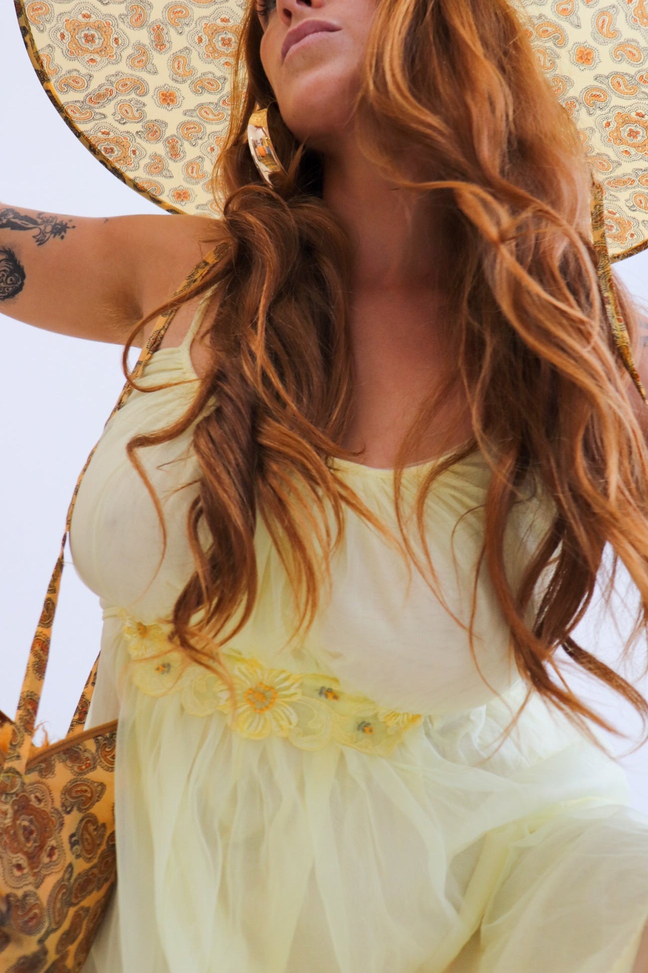 Sunflower Baby Doll Lingerie Set