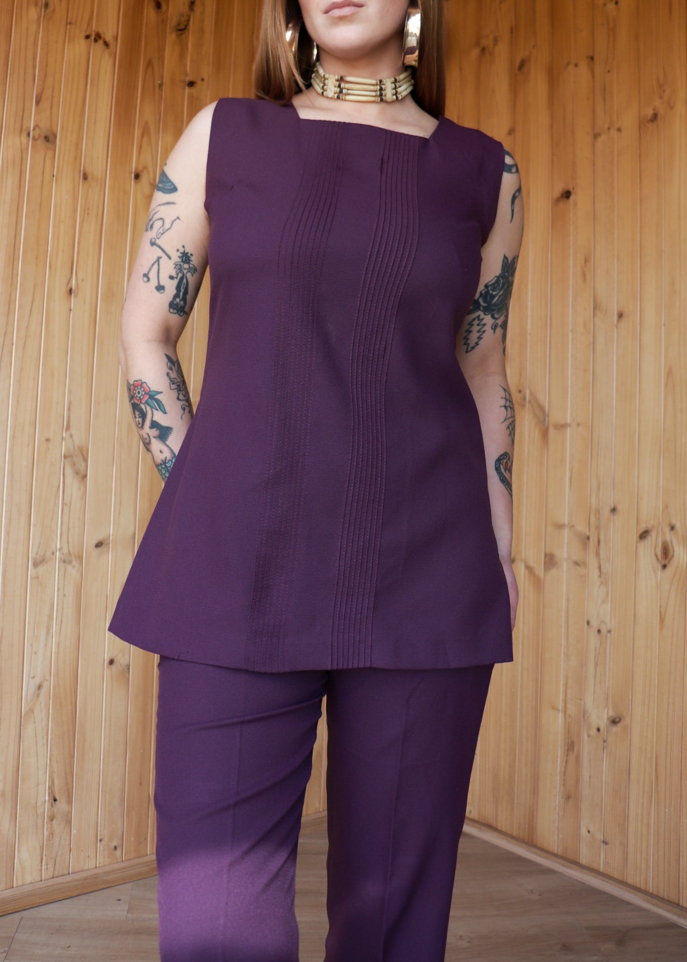 70s Plum Day Set