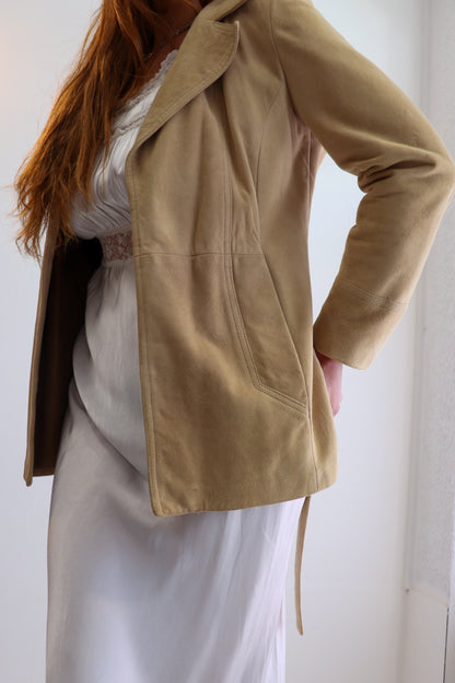 60s Camel Suede Jacket