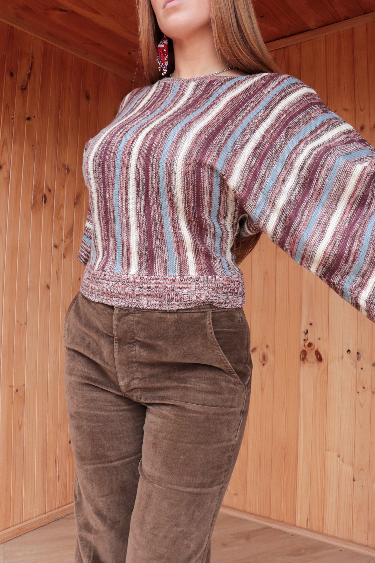Bell Sleeved Knit Top