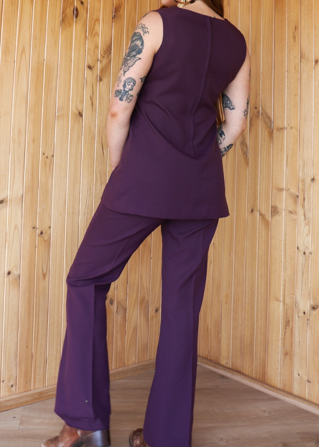 70s Plum Day Set