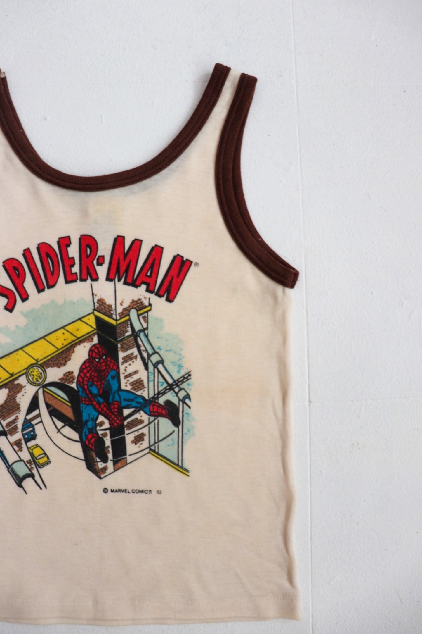 1982 Marvel Spider Man Kids Tank