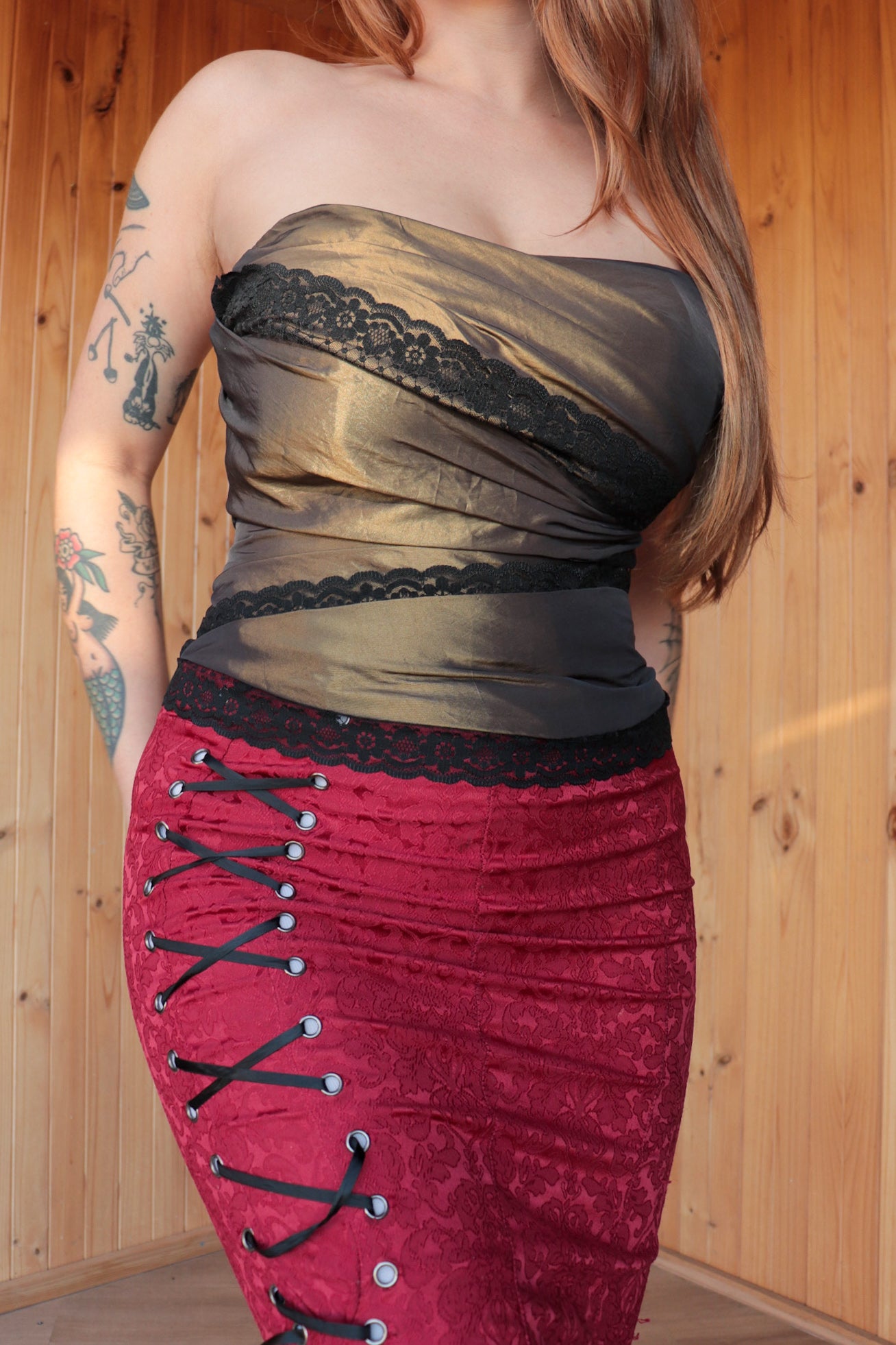 80s Gothic Corset