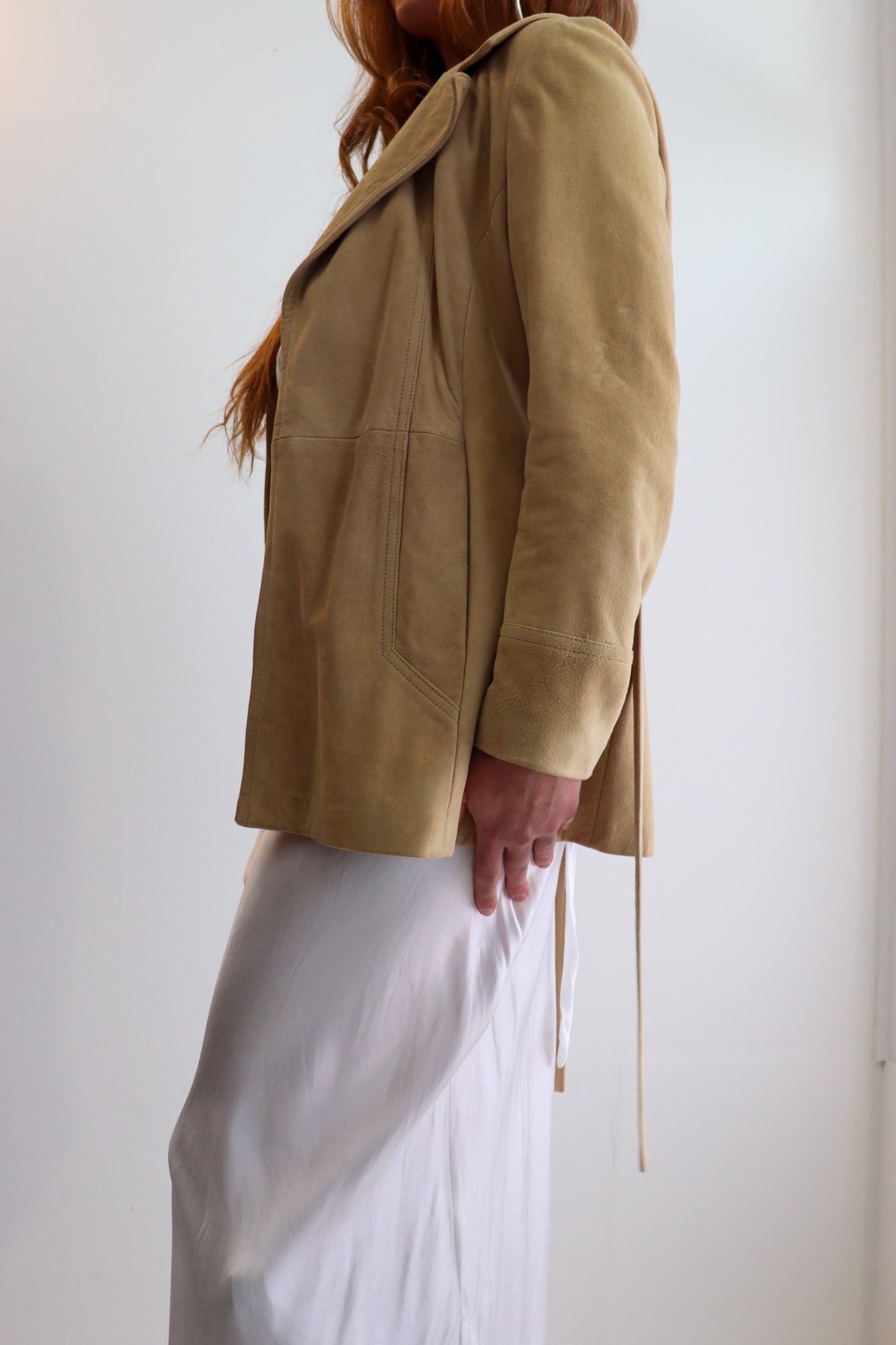 60s Camel Suede Jacket
