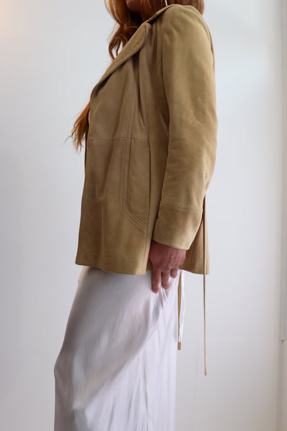 60s Camel Suede Jacket