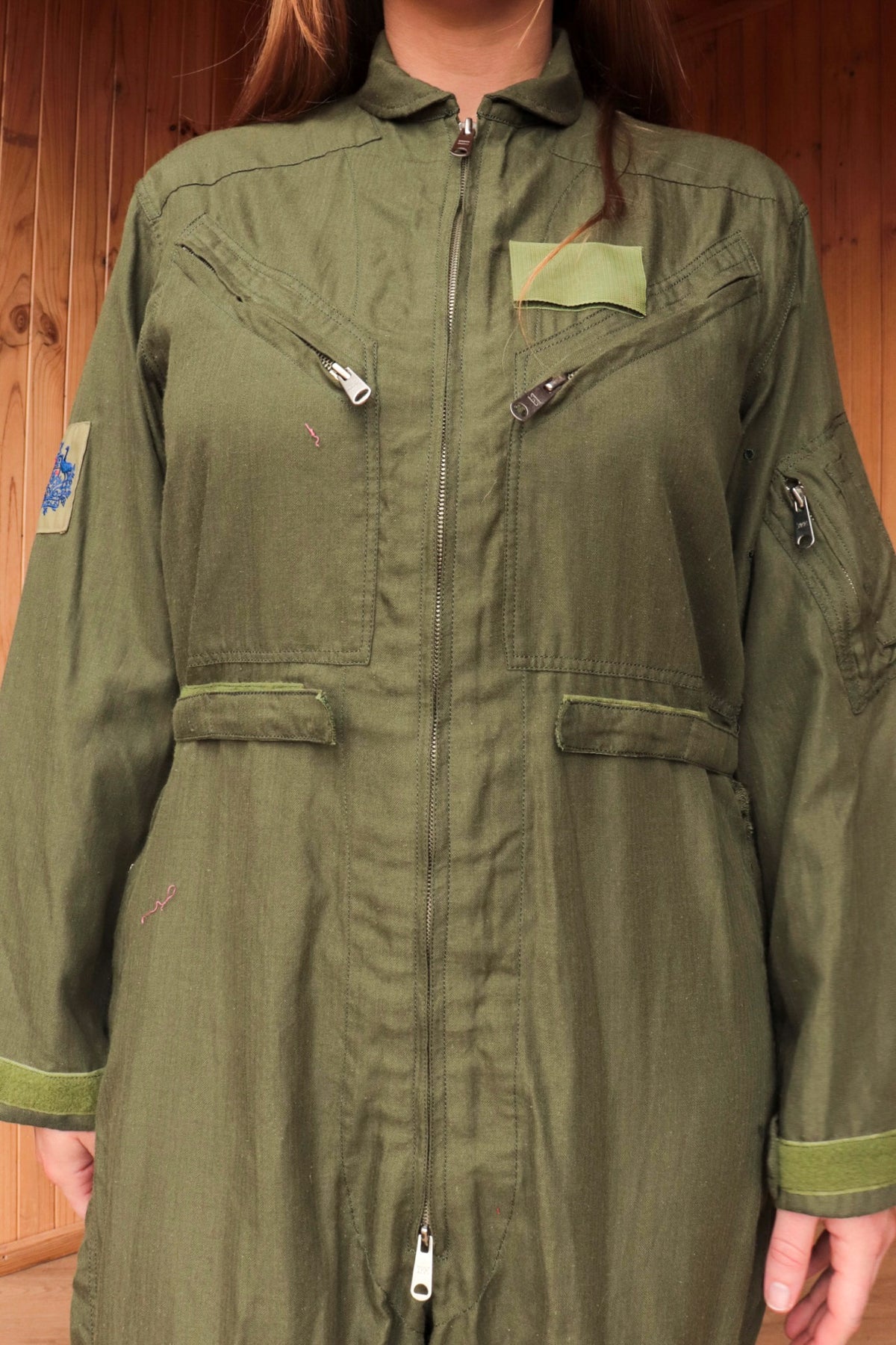84’ Aviation Khaki Jumpsuit