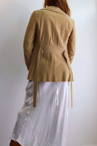 60s Camel Suede Jacket