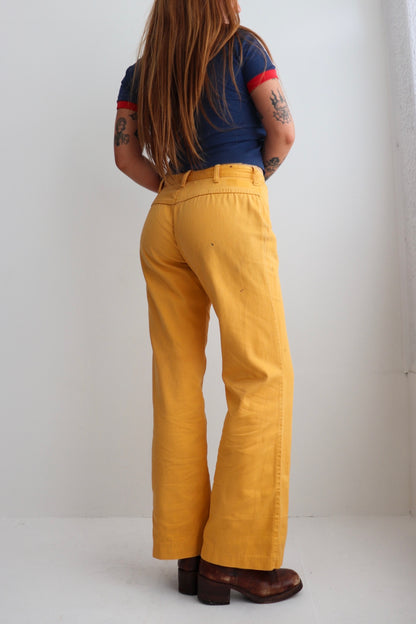 70s Amco Mustard Flares