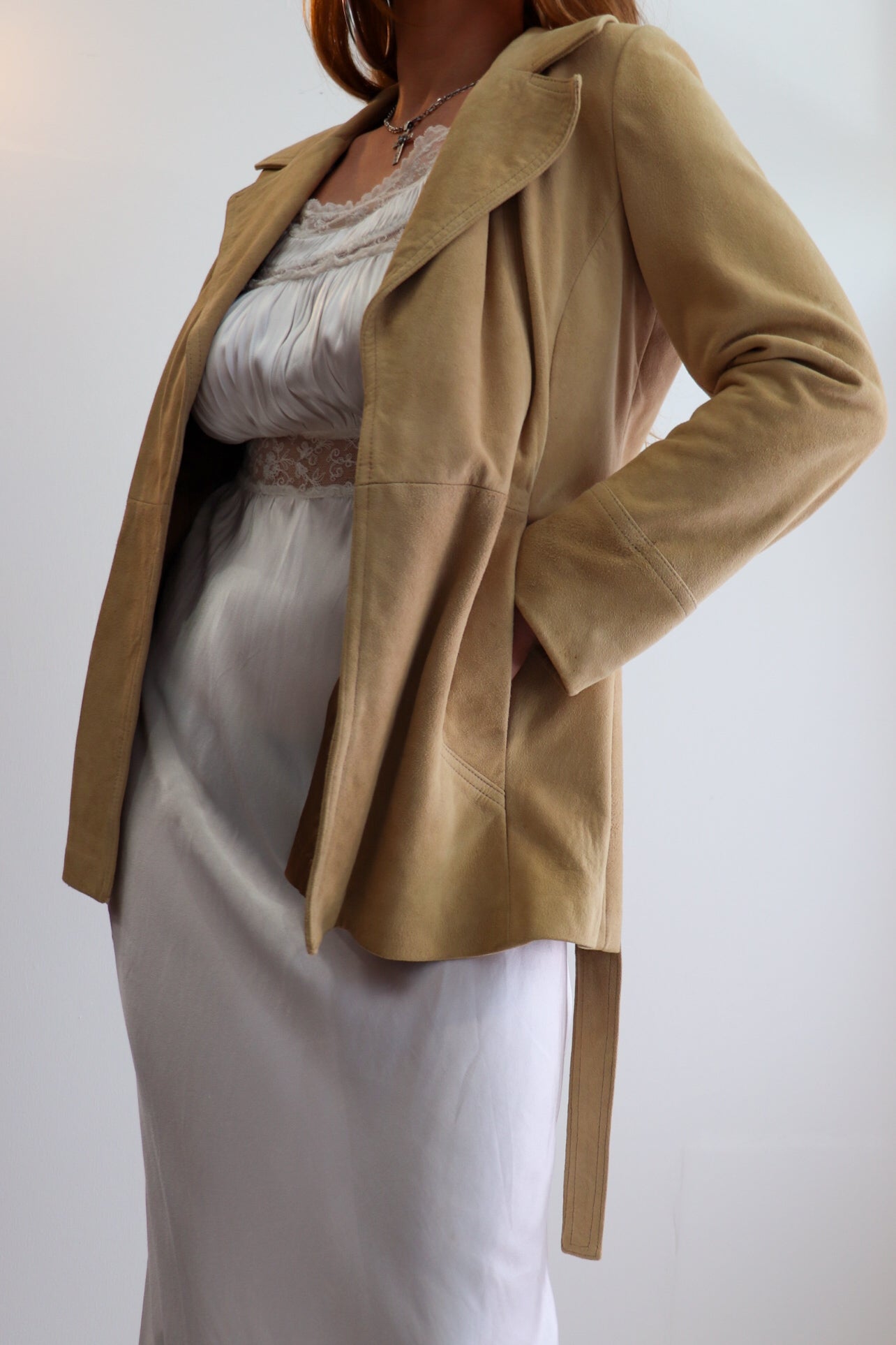 60s Camel Suede Jacket