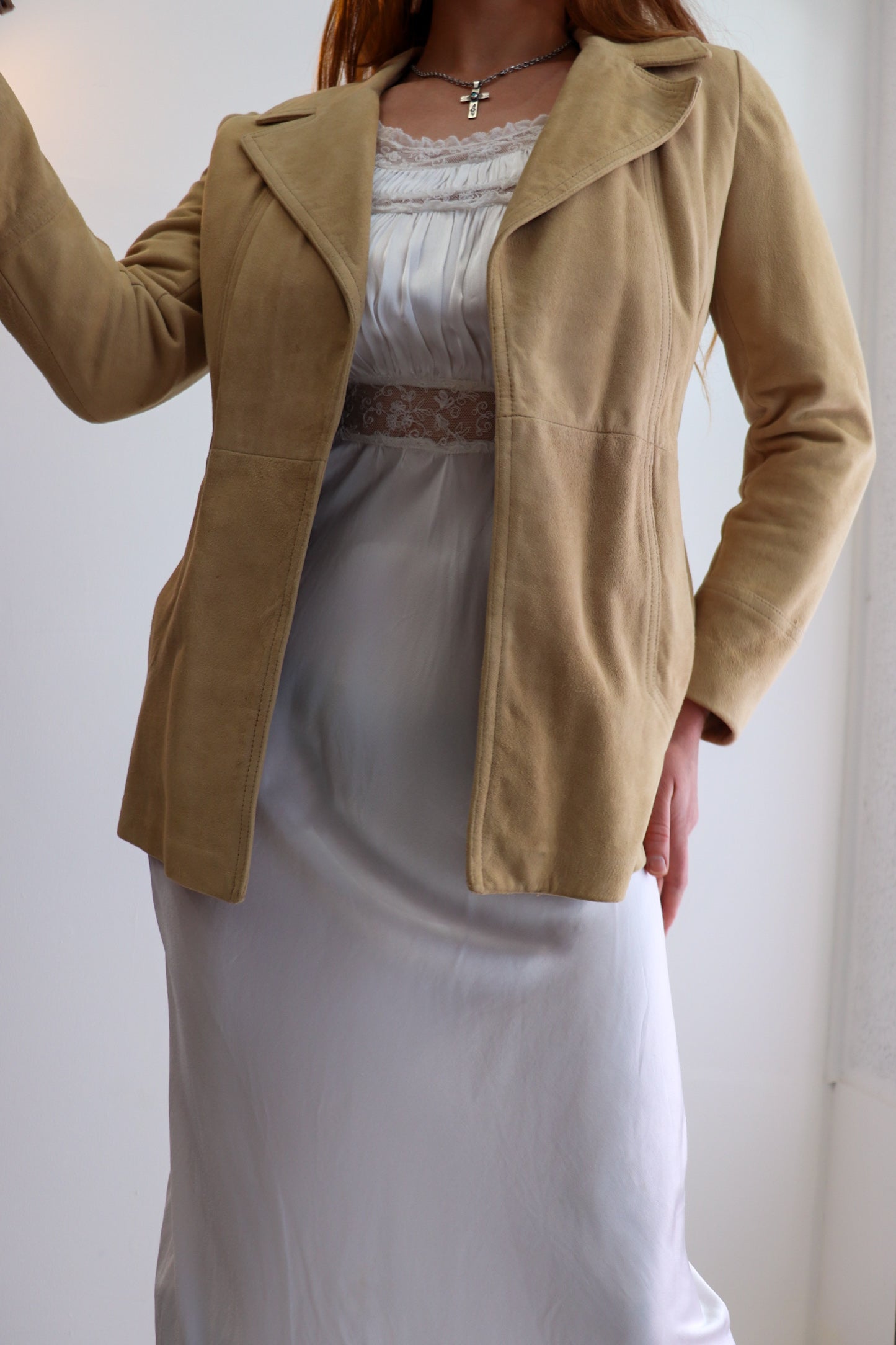 60s Camel Suede Jacket