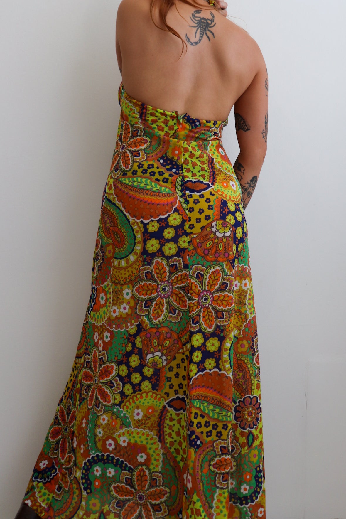 Psychedelic Dress & Top Set