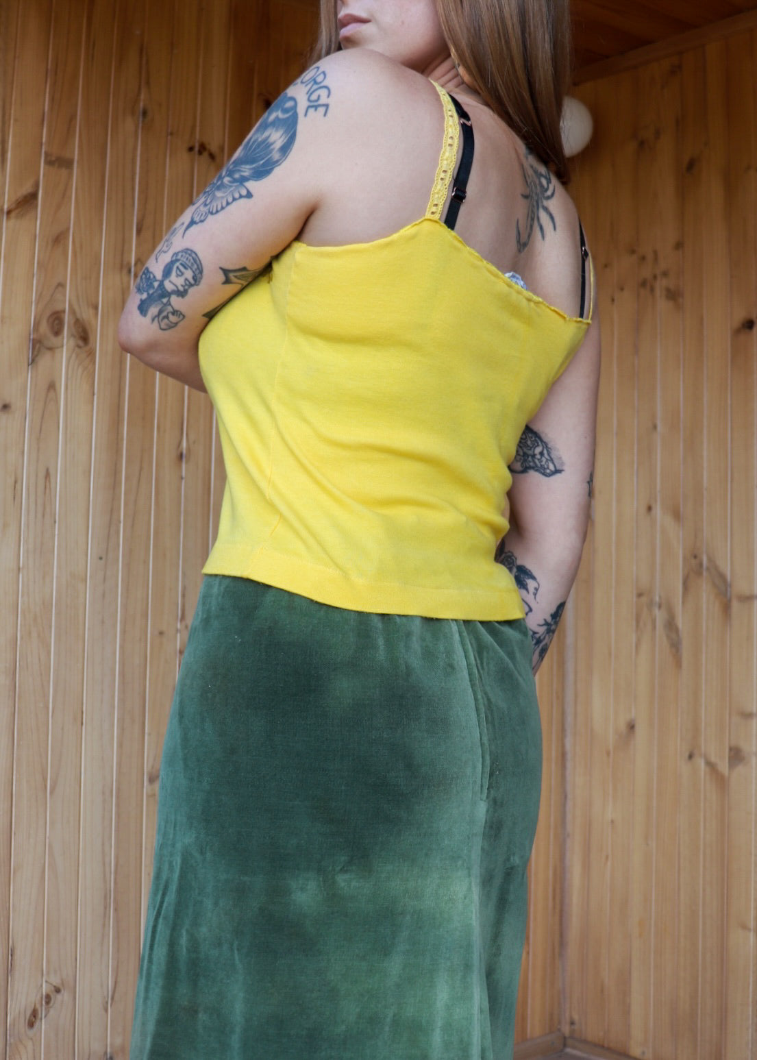 Button Up Sunflower Tank